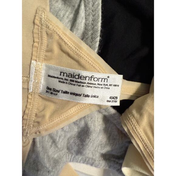 NWOT 3 Maidenform Vintage 90’s Nude Tone Thong Panties - OS - Picture 5 of 5